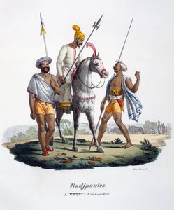 Rajput, 1827-35 da M.E. Burnouf